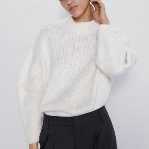 NWT Zara wool blend sweater.